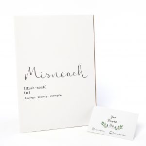 Misneach Print
