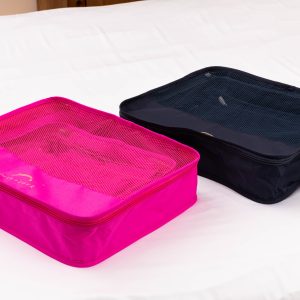 Luxury Packing Cubes in Palermo Pink
