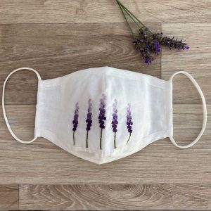 White Lavender Facemask